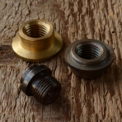 Tankgewindestutzen M14 x 1.5mm , Innengewinde, Messing, zum Einlöten 