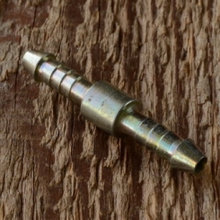 Verbindungs-Stück,  für 5-6mm Benzinschlauch, L=42mm 