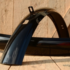 Schutzblech Satz 26" Herrenausführung, schwarz, 26" x 1.75, Handlinierung auswählbar, 59mm breit 