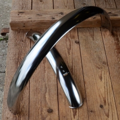 Schutzblech Satz, 20", für Klappräder etc., Edelstahl, Breite=55mm 