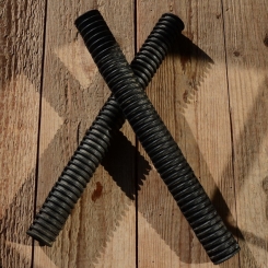 Rennlenkerbezug, schwarz, Gummi, D=22mm/L=290mm, für 20/30er Jahre Rennräder 