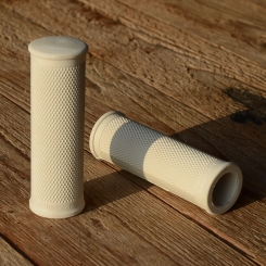 Griffbezug Moped/Hilfsmotor, "MAGURA", cremeweiß, L=100mm , Festgriff für 22 mm Lenker, 