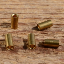 Lötnippel, D=3.5/2.2mm, L=6.5mm, Messing, FIX Bez. 14A 