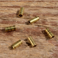 Lötnippel, D=2.0/1.0mm, L=7.0mm, Messing, gut für 3 Gang Schaltzug geeignet, Abb. ähnlich 