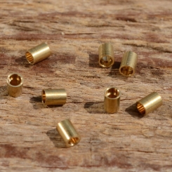 Lötnippel, D=2.5/1.8mm, L=3.3mm, Messing, FIX Bez. 13C 