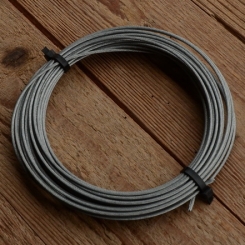 Bowdenzug innen, Innenzug, Rundlitze, Stahl, 2.0 mm,  5m Ring 