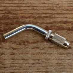 Umlenkrohr "MAGURA", D=6mm, Messing vernickelt 