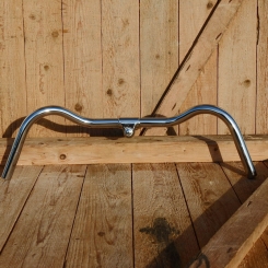 Lenker, "NSU Form", verchromt 22mm, typische Form der deutschen Tourenräder der 30-50er Jahre 