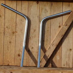 Lenker "Bonanza" zweiteilig, verchromt, 22mm, lange Ausführung 