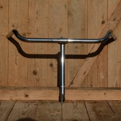 Lenker "Alt Holland", verchromt, 22mm, Breite 52cm, Schaftlänge 25cm,  