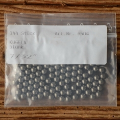 Gußstahlkugel 7/32 Zoll, 5.56 mm 144 Stück (1Gros) 