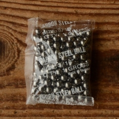 Gußstahlkugel 3/16 Zoll, 4.76 mm 144 Stück (1Gros) 