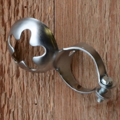 Pumpenhalter Rennrad, chromatisiert 