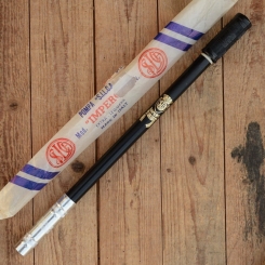 Luftpumpe "SILCA IMPERO", schwarz,  federnd, L:47-50cm, Ventilkopf bitte extra ordern 