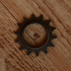 Ritzel 1/2 x 1/8 Schraubausführung, "Z=15", anthrazit 