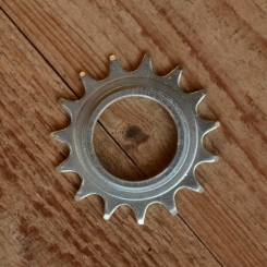 Ritzel 1/2 x 1/8 Schraubausführung, "Z=15", glanzverzinkt 