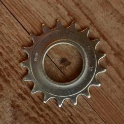 Ritzel 1/2 x 1/8 Schraubausführung, "Z=17", glanzverzinkt 