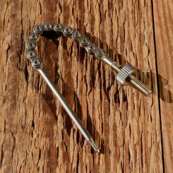 Schaltkettchen für "F+S Torpedo 3-Gang" Mod. 415/515, verzinkt 