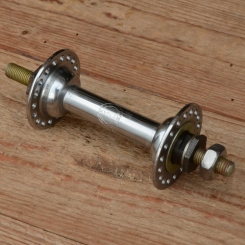 Nabe Vorderrad, "RENAK", verchromt, 36Loch, Einbaumaß 90mm,Achse FG7.9mm 