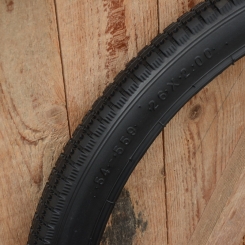 Fahrrad Reifen 26 x 2,00, 54-559 (Ballonausführung), IRC, klassischer Ballonreifen, ideal für 30-50er Jahre Räder. 