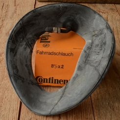 Fahrrad - Schlauch, 8 1/2 x 2.00 ,Continental,  Dunlop Ventil (DV) 