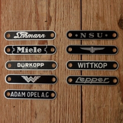 Sattelschild WANDERER 