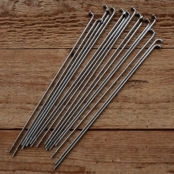 Speiche ED M3 x 2.65 mm, chrom,  ohne Nippel, Länge siehe Varianten 