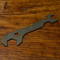 Flachschlüssel, "F&S", Blech, für Hinterradnabe Fichtel + Sachs Torpedo 