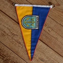 TOBI-Wimpel "SOLINGEN", 60/70er Jahre Altbestand 