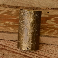 Steuerkopfschild  "OPEL ZR3", 20er Jahre, Nachfertigung 