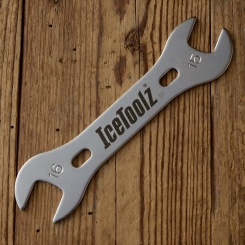 Flachschlüssel,  "ICE TOOLZ" 15/16mm, ideal für Nabenkonen / Kontermuttern. Werkstatt-Qualität ! 