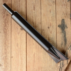 Auspufftopf "SACHS 98ccm", lang, schwarz, D=28mm/56mm L=570mm 