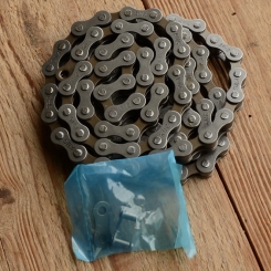 Fahrradkette "KMC" 1/2 x 1/8 Zoll, 112 Glieder, Standardkette für Fahrradklassiker in Standardlänge 