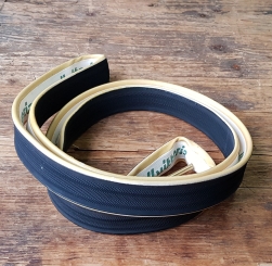 Schlauchreifen "VITTORIA RALLY", 27/28", extra breite, klassische Ausführung, 25mm breit, helle Flanke 