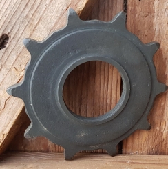 Ritzel 1" x 3/16 für Blockkette Bahnrad, Schraubausführung, BSA Standardgewinde, "Z=10  orig. F&S ! 