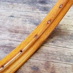 Fahrradfelge 28" x 1,75 (ISO/ETRTO 622mm), Alu, Holzdekor (RT) matt finish, 36 Loch, 38mm breit 