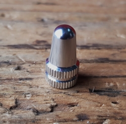 Ventilkappe für Autoventil (AV), Aluminium poliert 