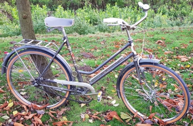 Zerlegerad, "GRITZNER 1/2 + 1/2", 60er Jahre , 26", grau, Originalzustand, rares Modell 