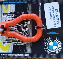 Speichenschlüssel Nippelspanner,  original COBRA, für 3,45 mm Schlüsselweite am Nippel, Rennrad Werkzeugklassiker! 