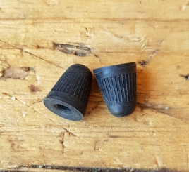 Ventilkappe für Dunlopventil (DV), Gummi, orig. 50-70er Jahre, Altbestand 