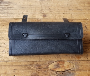 Satteltasche Kunststoff schwarz, WESTPHAL, orig. 70-80er J. ,  passend für alle Klassiker dieser Jahre 