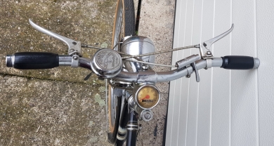 Herrenfahrrad Sportrad  "EXPRESS-Tacho-Rad, 3-Gang Mod. 53 (dicke Berta) , 50er Jahre, schöner Originalzustand!, 26 Zoll, RH: 55  cm 