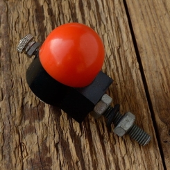 Rücklicht Kontrollampe orig. Zubehörteil aus den 50er/60er Jahren, Befestigung am Lampenhalter 