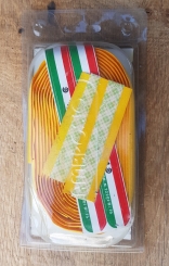 Lenkerband "AMBROSIO", gelb, klassisches Lenkerband der 80/90er Jahre, NOS       