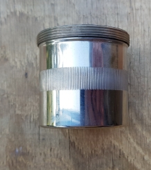 RIEMANN Karbidlaternen Becher, rare, orig. alte Neuware !, ggf. mit leichter Patina, Schraubanschluss 