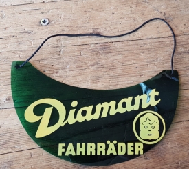 DIAMANT Sonnenblende,  orig. aus altem Lagerbestand der Diamant Werke !,rare,  alte Neuware, ca. 200 x 90 mm 