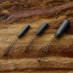 Schleifkohle f. Dynamo, Durchmesser 4mm L=30/12mm, orig. Altbestand 