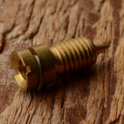 Einsatz f. Zündkerzenstecker, M7, D=8mm/L=21mm, Messing 