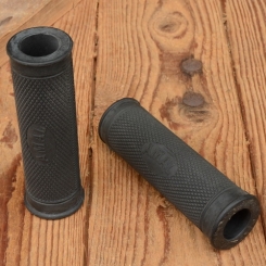Griffbezug Motorfahrrad/Motorrad "AMAL",schwarz, Gummi, L: 115 mm, Durchmesser: 22 mm, beidseitig offen 