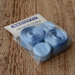 Lenkerband "BENOTTO", hellblau, incl. Lenkerstopfen 